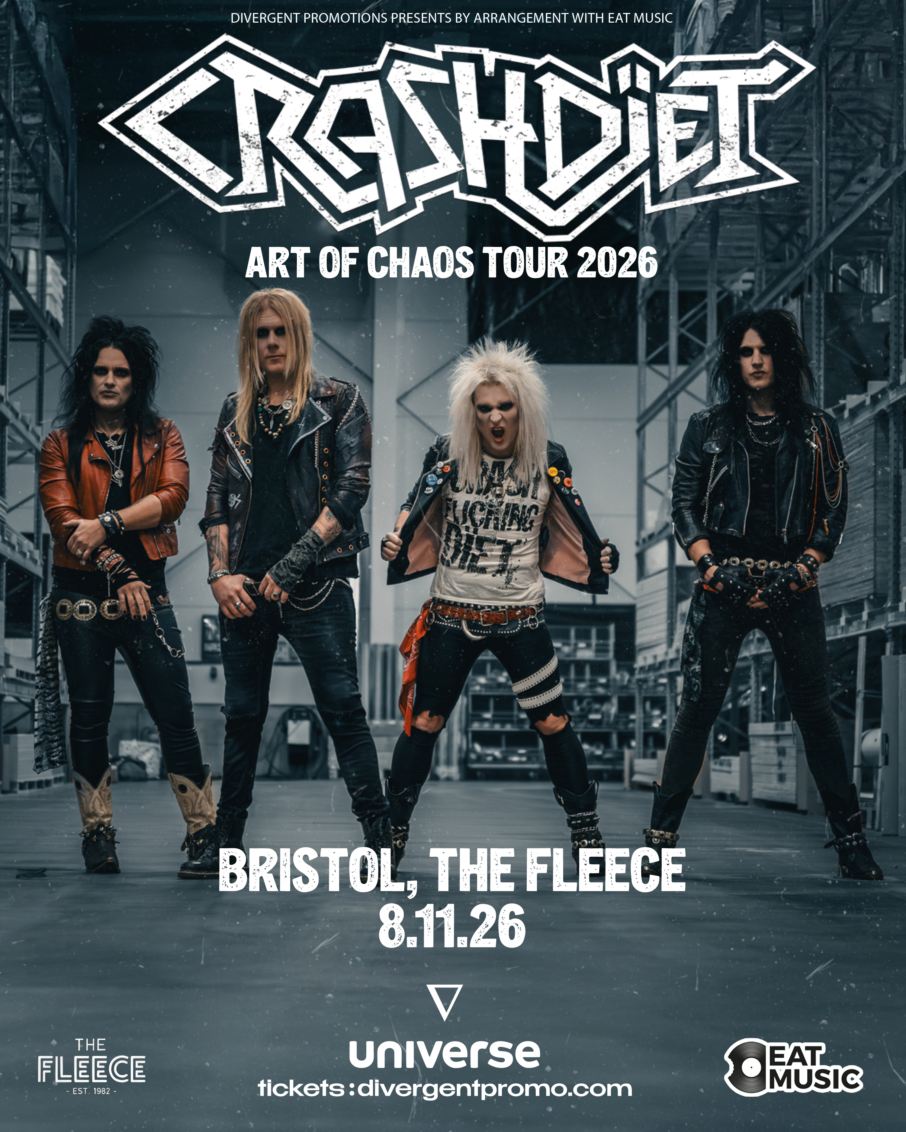 Crashdiet + Vain Wild