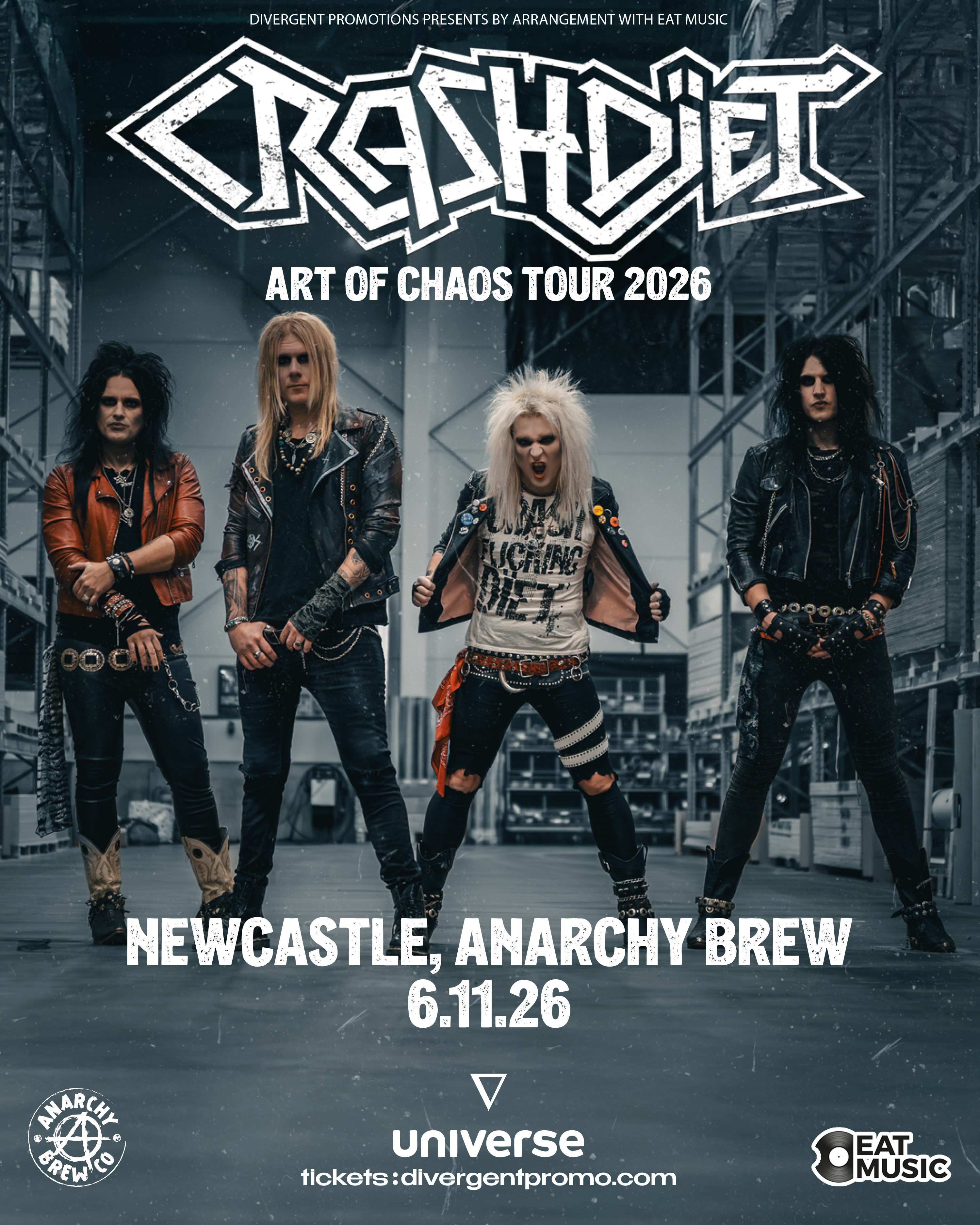 Crashdiet + Vain Wild