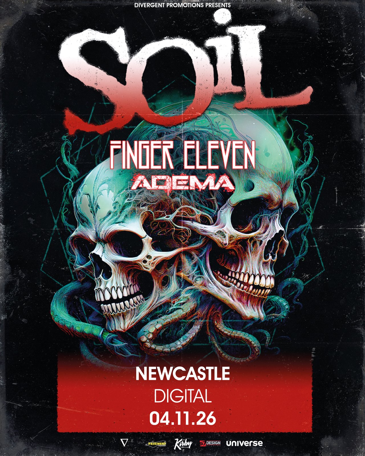 Soil + Finger Eleven + Adema